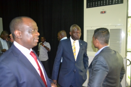 L-R David Okeme Covener of Nigerian Small Business Summit Prince Adedapo Adelegan President Chairman of Council of Nigeria British Chamber of Commerce