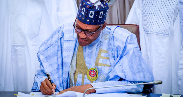 Buhari Assents Climate Change Bill Into Law