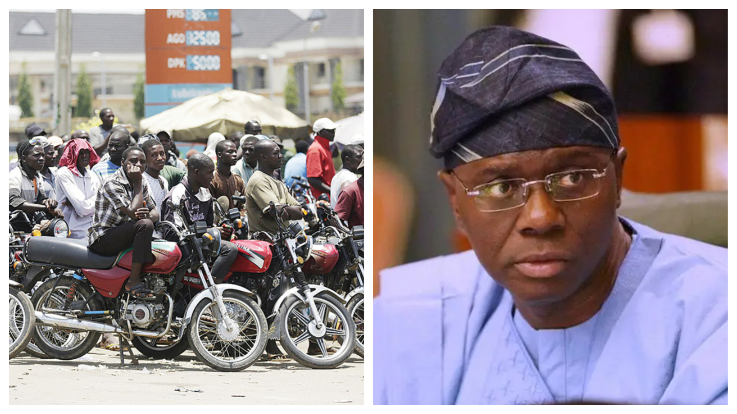 Okada Ban: Arewa Community Urges Lagos Govt To Impose Stricter Border Checks