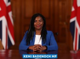 UK Prime Minister Appoints Kemi Badenoch To Head International Trade