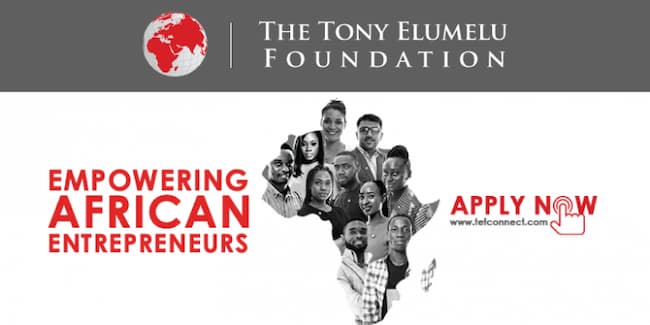 How To Apply, Qualify For Tony Elumelu Entrepreneurship Programme 2023