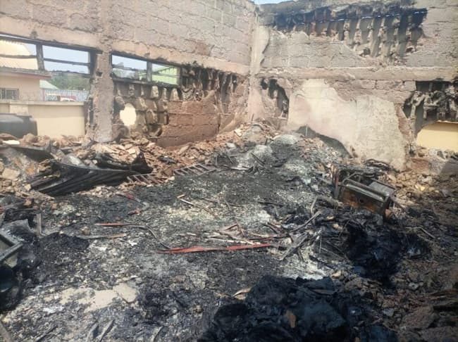 Hoodlums Destroy INEC Office In Anambra
