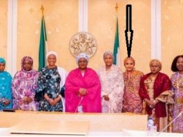 Yahaya Bello's Wanted Wife Spotted In Aso Rock