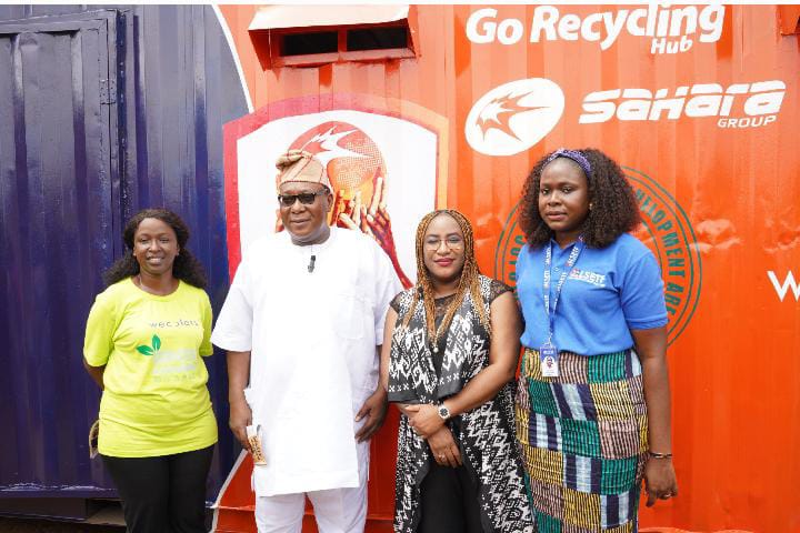 Sahara Group Foundation, Lsetf And Wecyclers Launch First Recycling Hub In Lagos