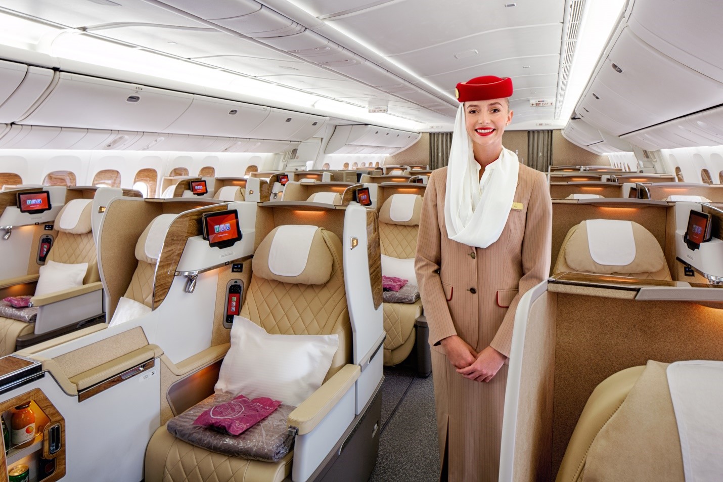 newly refurbished Emirates 777