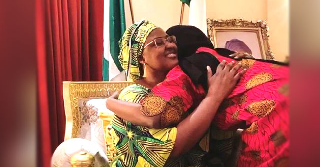 Buhari's Daughter Reunites With Family