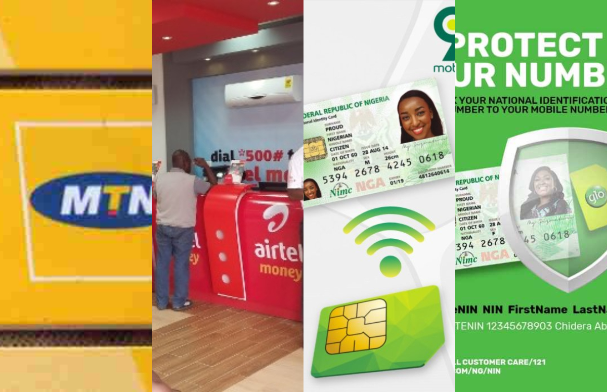 Easy Way To Know If NIN Is Successfully Linked To Your 9mobile, Airtel, MTN, Glo