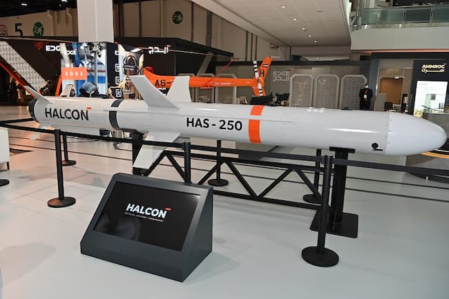 HALCON Unveils First Anti-Ship Cruise Missile At IDEX 2021