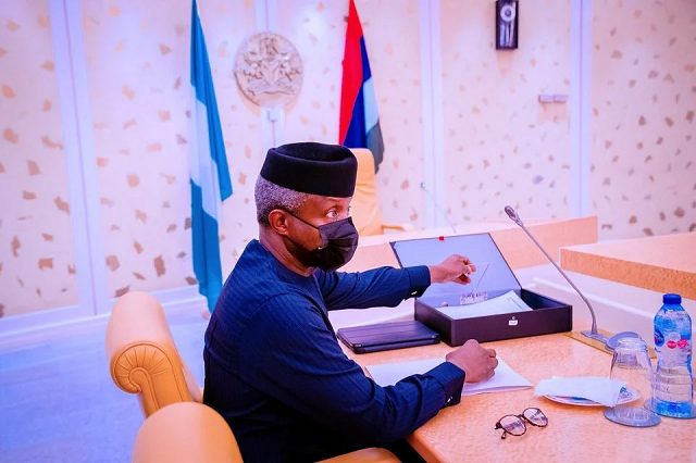 VP Osinbajo Heads Extra-Ordinary FEC Meeting In Buhari's Absence