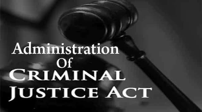 Bill To Amend Criminal Justice Administration Passes Second Reading