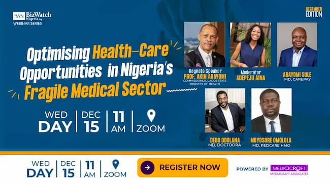 BizWatch Nigeria Set To Host Health-care Webinar On December 15