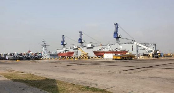 Buhari Inaugurates Nigeria-Made Defence Vessel In Lagos