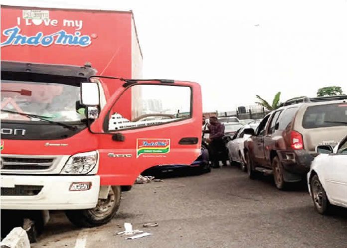 Indomie Truck Crushes Traffic Warden To Death In Lagos