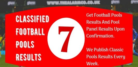 Week 7 Pool Fixtures for Sat 20 Aug 2022 – UK 2022/2023