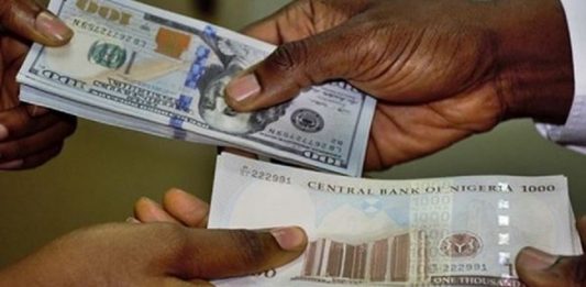 Dollar To Naira Exchange Rate For 3rd Nov 2023