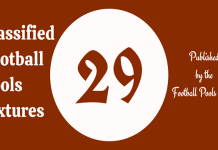 Week 29 Pool Result For Sat 17, Jan 2026, UK 2025/2026 Week 29 Pool Fixtures for Sat 21 Jan 2022 – UK 2022/2023