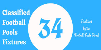 Week 34 Pool Fixtures For Sat 21, Feb 2026, UK 2025/2026