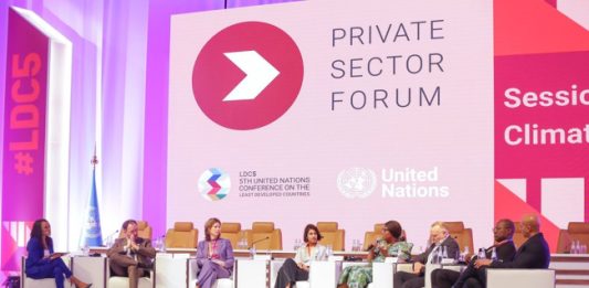 LDC 5th United Nations Conference in Doha: Delphine Traoré advocates for greater private sector engagement in achieving sustainable solutions for Africa's prosperity