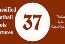 Week 37 Pool Fixtures for Sat 14, Mar 2026, UK 2025/2026 Week 37 Pool Fixture for Sat 18, March 2023