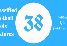 Week 38 Pool Fixtures for Sat 21, Mar 2026, UK 2025/2026