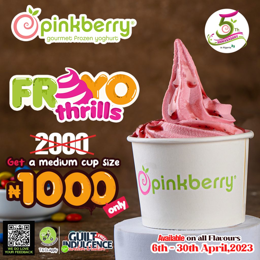 Pinkberry Excites Customers With Mindblowing Froyo Thrills This April