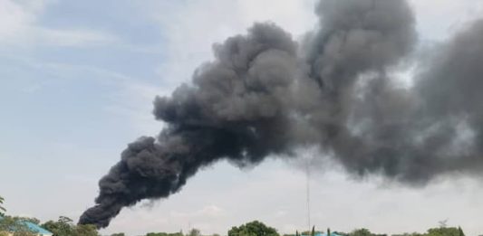 Fire Destroys Properties In Abuja Air Force Base