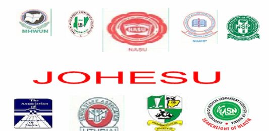 JOHESU And AHPA Issue A 15-Day Deadline To FG