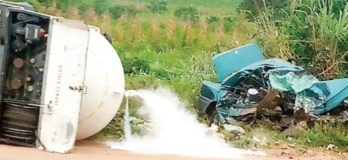 How Okomu Oil Plc Averted Tragedy As Gas Tanker Crashes