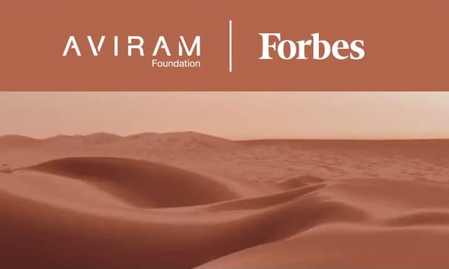 Aviram Awards: Forbes, Aviram Foundation Unveils Final Competitors