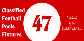 Week 47 Pool Result for Sat 23, May 2026, UK 2025/2026