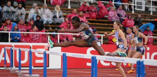 Tobi Amusan Wins Diamond League Race For 100m