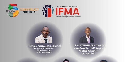 Big 5 Construct Nigeria: IFMA Nigeria Chapter To Co-Host Event On Sustainable Facility Management