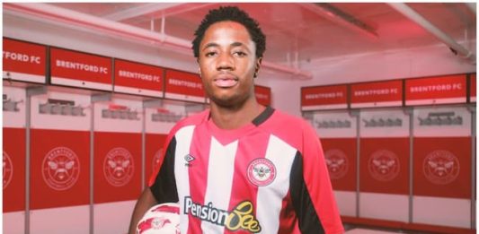 Brentford Signs Nigeria's Benjamin Fredrick