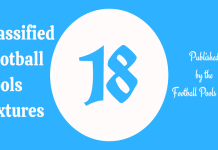 Week 18 Pool Result For Sat 1, Nov 2025, UK 2025/2026