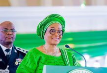 First Lady Seeks Deeper Nigeria–US Security Ties, Hails US Airstrike On Militants