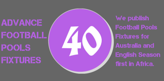 Week 40 Pool Fixtures for Sat 4, Apr 2026, UK 2025/2026