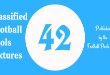 Week 42 Pool Fixtures for Sat 18, Apr 2026, UK 2025/2026