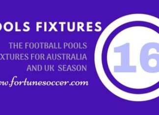 Week 16 Football Pools Fixtures: Saturday October 17 2026