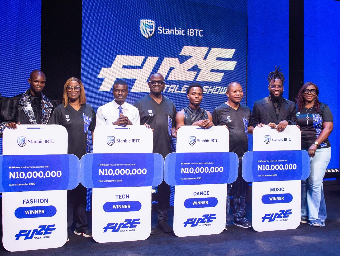 Stanbic IBTC FUZE Talent Show 4.0 Concludes With A Spectacular Showcase, Spotlighting Nigeria’s Next Generation Of Stars
