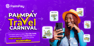 ₦400 Million In Rewards Up For Grabs In PalmPay’s Festive Campaign