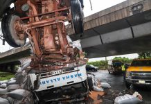 Fatal Multiple-Truck Collision Cripples Traffic At Otedola Bridge Inward Lagos