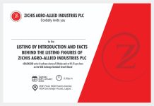 Zichis Agro Shares Rally Nearly 10% On Debut As Company Lists On NGX Growth Board