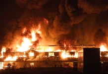 Fire Guts Lagos Airport Terminal 1; 6 Casualties In Stable Condition