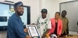 Joshua Aiyenuro Sets Guinness World Records Mark, Targets Empowerment Of 37,000 Nigerian Youths
