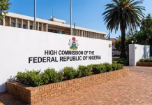 South Africa Reconnects Power To Nigeria’s High Commission After Debt Settlement