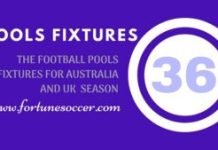 Week 36 Pool Fixtures For Sat 7, Mar 2026, UK 2025/2026