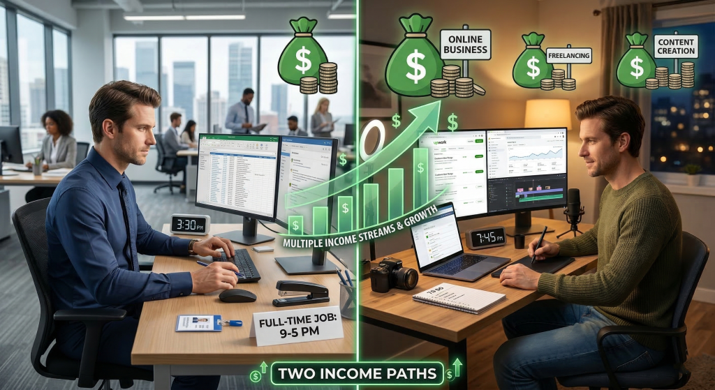 How to build multiple streams of income without quitting your job ...