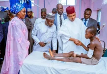 Shettima, NEMA DG visit victims of Maiduguri triple suicide attacks