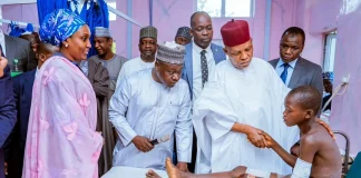 Shettima, NEMA DG visit victims of Maiduguri triple suicide attacks