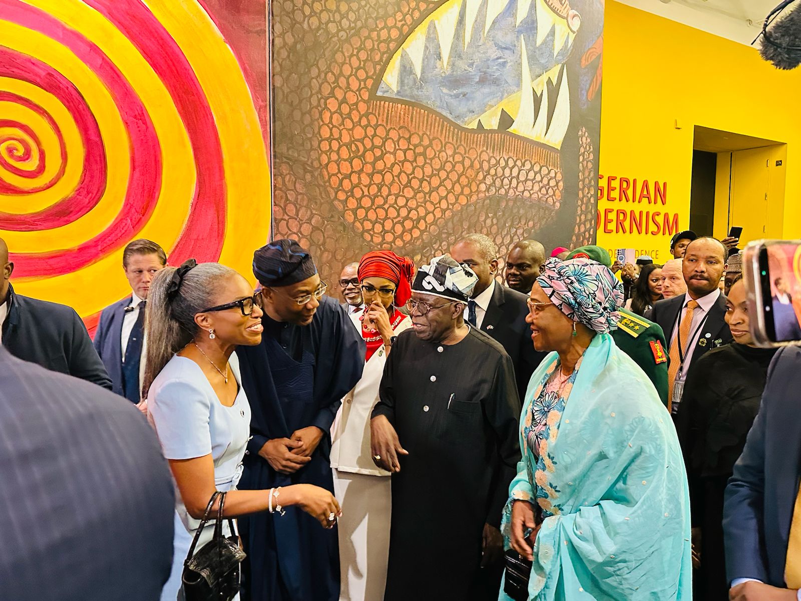 Tinubu champions creative industry as economic driver at Tate modern exhibition
